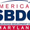 Logo that includes the text America's SBDC Small Business Development Center Maryland